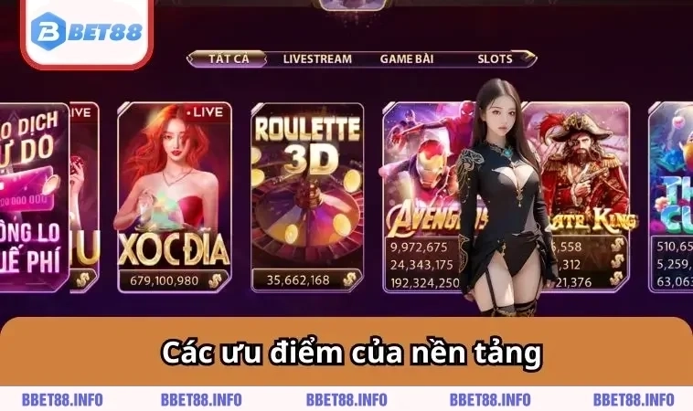 BET88 12 Các ưu điểm của nền tảng
