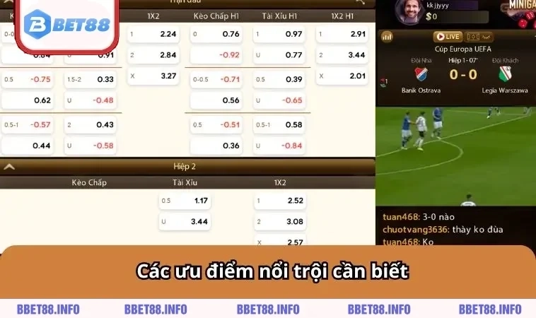 Các ưu điểm nổi trội cần biết