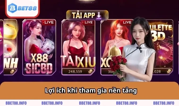 Lợi ích khi tham gia nền tảng