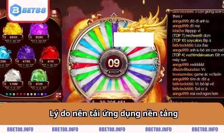 Lý do nên tải ứng dụng nền tảng